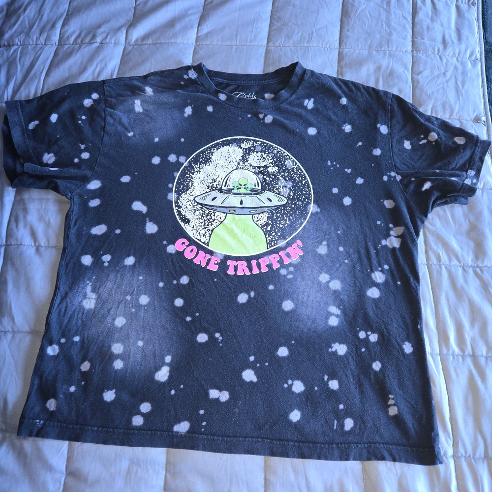 Black Graphic Tee - Gone Trippin'